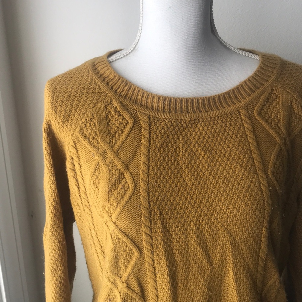 Mustard sweater
